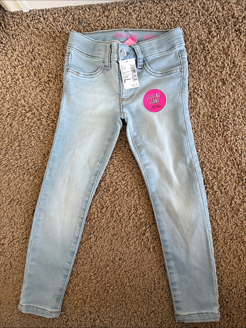 The Children's Place Light Blue Girls' Jeggings